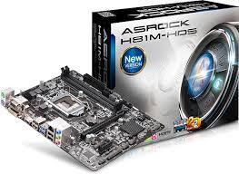 Bo mạch chủ (Mainboard) Asrock H81M-HDS (100% tụ rắn, DVI, HDMI, SATA3, USB 3.0)