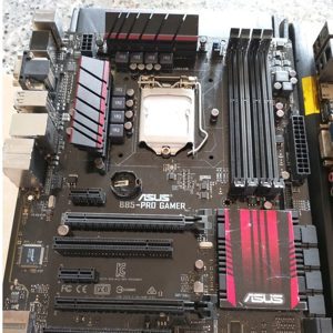 Bo mạch chủ Asus B85-Pro Gamer - Socket 1150, Intel B85, 4 x DIMM, Max 32GB, DDR3