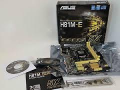 Bo mạch chủ (Mainboard) Asus H81M-E - Socket 1150, Intel H81, 2 x DIMM, Max 8GB, DDR3