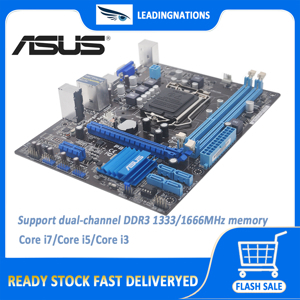 Bo mạch chủ - Mainboard Asus P8H61-M LX3 PLUS - Socket 1155, Intel H61, 2 x DIMM, Max 16GB, DDR3