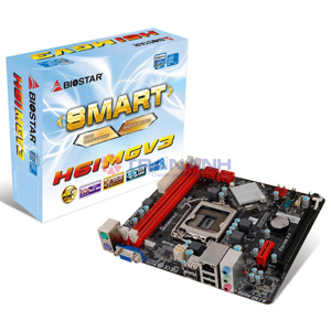 Bo mạch chủ - Mainboard Biostar H61MGV3