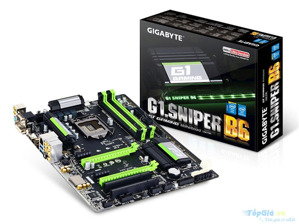 Bo mạch chủ - Mainboard Gigabyte G1 Sniper B6 - Socket 1150, Intel B85, 4 x DIMM, Max 32GB, DDR3