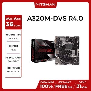 Bo mạch chủ - Mainboard Asrock A320M DVS