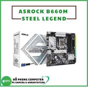 Bo mạch chủ - Mainboard Asrock B660M Steel Legend