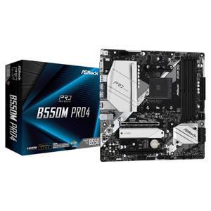 Bo mạch chủ - Mainboard Asrock B550M Pro4