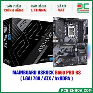 Bo mạch chủ - Mainboard Asrock B660 Pro RS