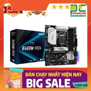 Bo mạch chủ - Mainboard Asrock B460M Pro4