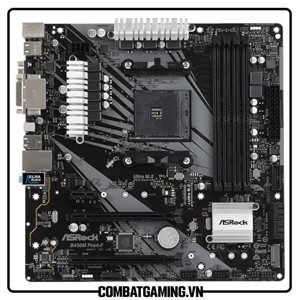 Bo mạch chủ - Mainboard Asrock B450M Pro4-F