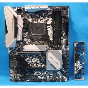 Bo mạch chủ - Mainboard Asrock B450 Steel Legend