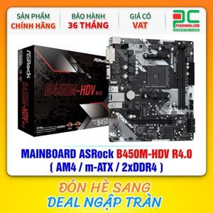 Bo mạch chủ - Mainboard Asrock B450M HDV