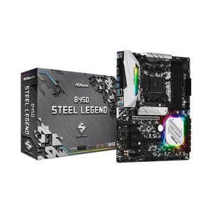 Bo mạch chủ - Mainboard Asrock B450 Steel Legend