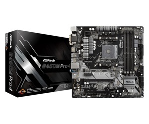 Bo mạch chủ - Mainboard Asrock B450M Pro4