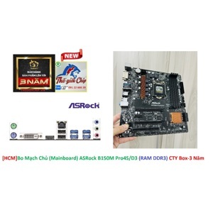 Bo mạch chủ Mainboard Asrock B150M Pro4S (Chipset Intel B150/ Socket LGA1151/ VGA onboard)