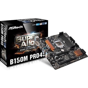 Bo mạch chủ Mainboard Asrock B150M Pro4S (Chipset Intel B150/ Socket LGA1151/ VGA onboard)