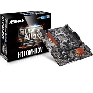 Bo mạch chủ - Mainboard Asrock H110M-DVS R2.0