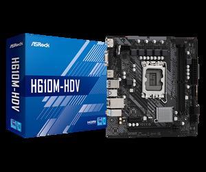 Bo mạch chủ - Mainboard ASROCK H610M-HDV