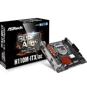 Bo mạch chủ - Mainboard Asrock H110M-ITX/AC