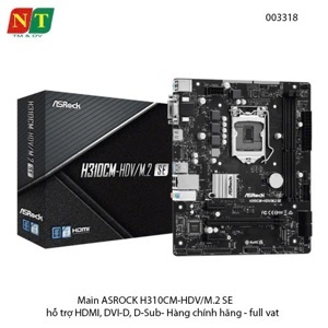 Bo mạch chủ - Mainboard Asrock H310CM-HDV