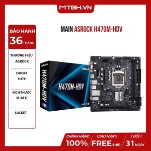 Bo mạch chủ - Mainboard Asrock H470M-HDV