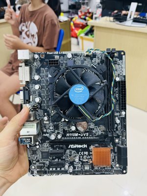 Bo mạch chủ - Mainboard Asrock H110M-DVS R2.0