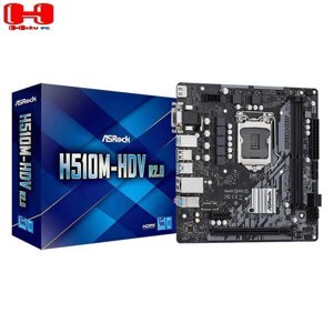 Bo mạch chủ - Mainboard Asrock H510M-HDV R2.0