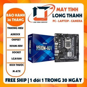 Bo mạch chủ - Mainboard Asrock H510M-HVS