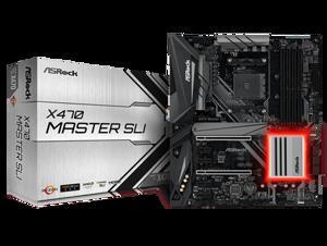 Bo mạch chủ - Mainboard Asrock X470 Master SLI