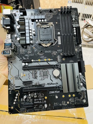 Bo mạch chủ - Mainboard Asrock Z390 Pro4