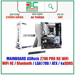 Bo mạch chủ - Mainboard Asrock Z790 Pro RS WiFi