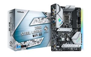 Bo mạch chủ - Mainboard Asrock Z590 Steel Legend WiFi 6E