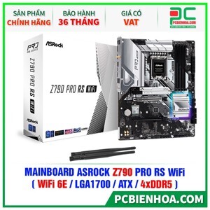 Bo mạch chủ - Mainboard Asrock Z790 Pro RS WiFi