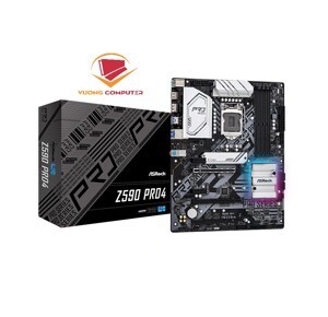 Bo mạch chủ - Mainboard Asrock Z590 Pro4