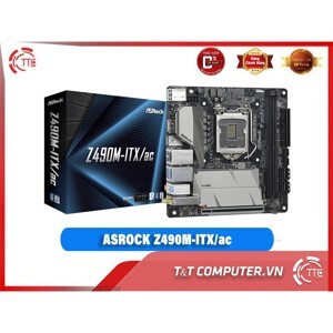 Bo mạch chủ - Mainboard Asrock Z490M ITX