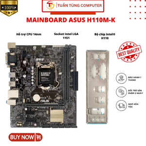 Bo mạch chủ - Mainboard Asus H110M-K