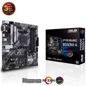 Bo mạch chủ - Mainboard Asus Prime B550M-A Wifi