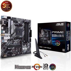 Bo mạch chủ - Mainboard Asus Prime B550M-A Wifi