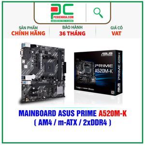 Bo mạch chủ - Mainboard Asus Prime A520M-K