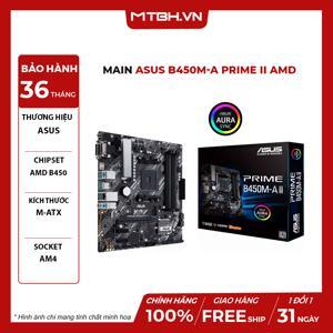 Bo mạch chủ - Mainboard Asus Prime B450M-A