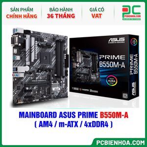 Bo mạch chủ - Mainboard Asus Prime B550M-A