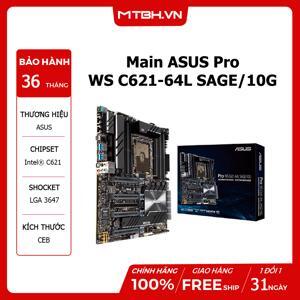 Bo mạch chủ - Mainboard Asus Pro WS C621-64L SAGE/10G