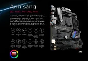 Bo mạch chủ - Mainboard Asus Rog Strix B350-F Gaming