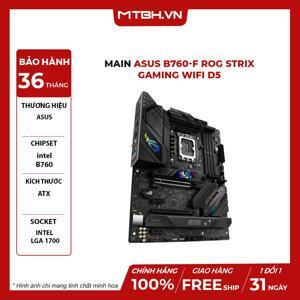 Bo mạch chủ - Mainboard Asus Rog Strix B760-F Gaming Wifi DDR5