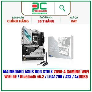 Bo mạch chủ - Mainboard Asus Rog strix Z690-A Gaming Wifi