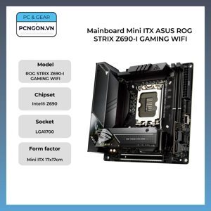 Bo mạch chủ - Mainboard Asus Rog Strix Z690-I Gaming Wifi