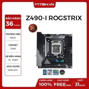 Bo mạch chủ - Mainboard Asus Rog Strix Z490-I Gaming