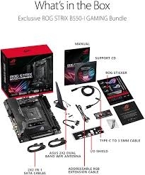 Bo mạch chủ - Mainboard Asus Rog Strix B550-I Gaming