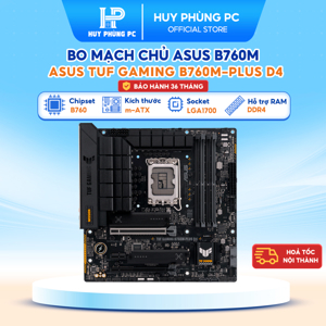 Bo mạch chủ - Mainboard Asus TUF Gaming B760M Plus DDR4