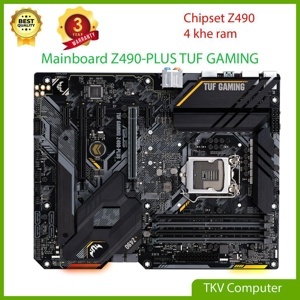 Bo mạch chủ - Mainboard Asus Tuf Gaming Z490-Plus