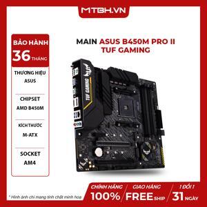 Bo mạch chủ - Mainboard ASUS TUF GAMING B450M-PRO II