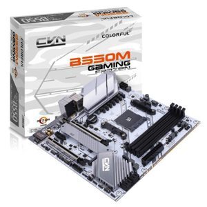 Bo mạch chủ - Mainboard Colorful CVN B550M Gaming Frozen V14